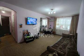 3-к квартира, 54,1 м², 1/4 эт.